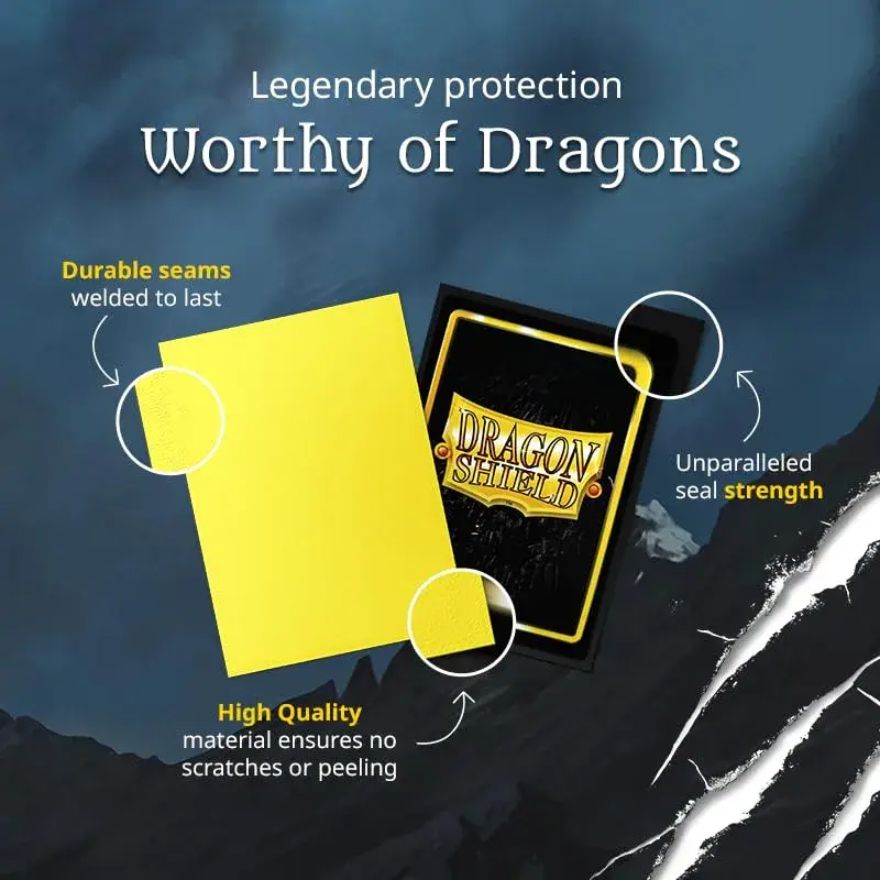 Dragon Shield Standard Size Matte Card Sleeves (100 CT) | Ruby - Matte - view 6