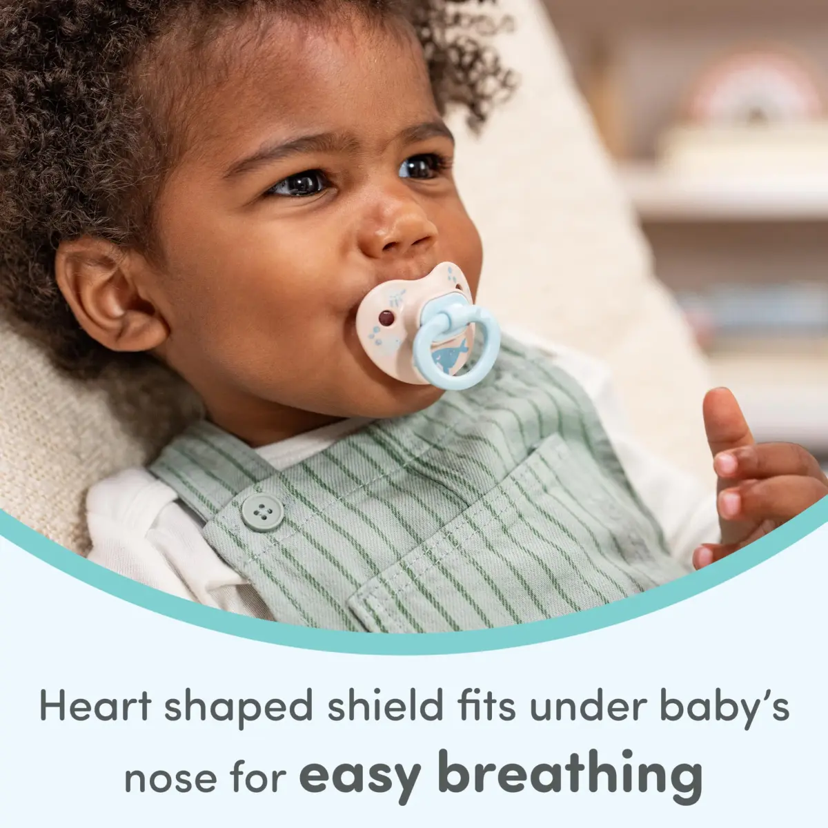 NUK First Choice Classic Orthodontic Baby Pacifier 0-6 Months, 5-Pack | Trusted by 95% of Babies - view 4
