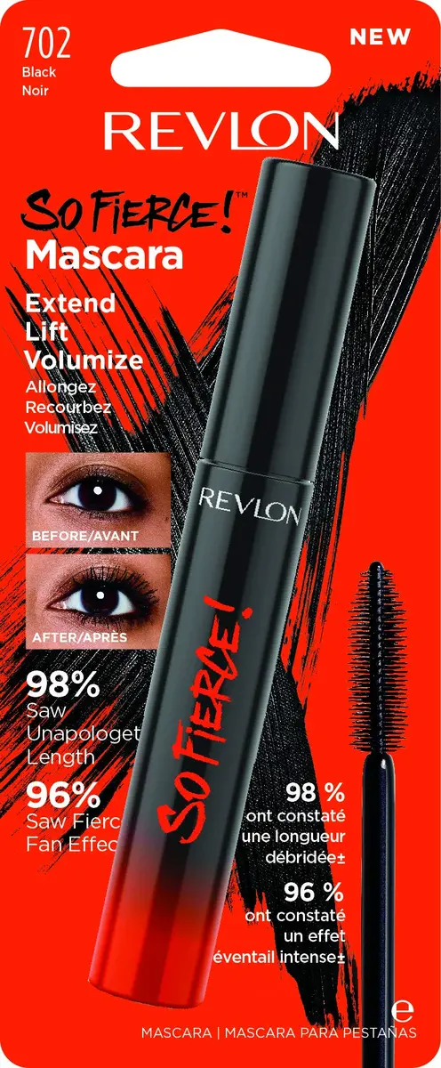Revlon So Fierce Mascara 0.25 Fl Oz | Lengthening & Volumizing, 24H Wear, Tapered Wand - view 8