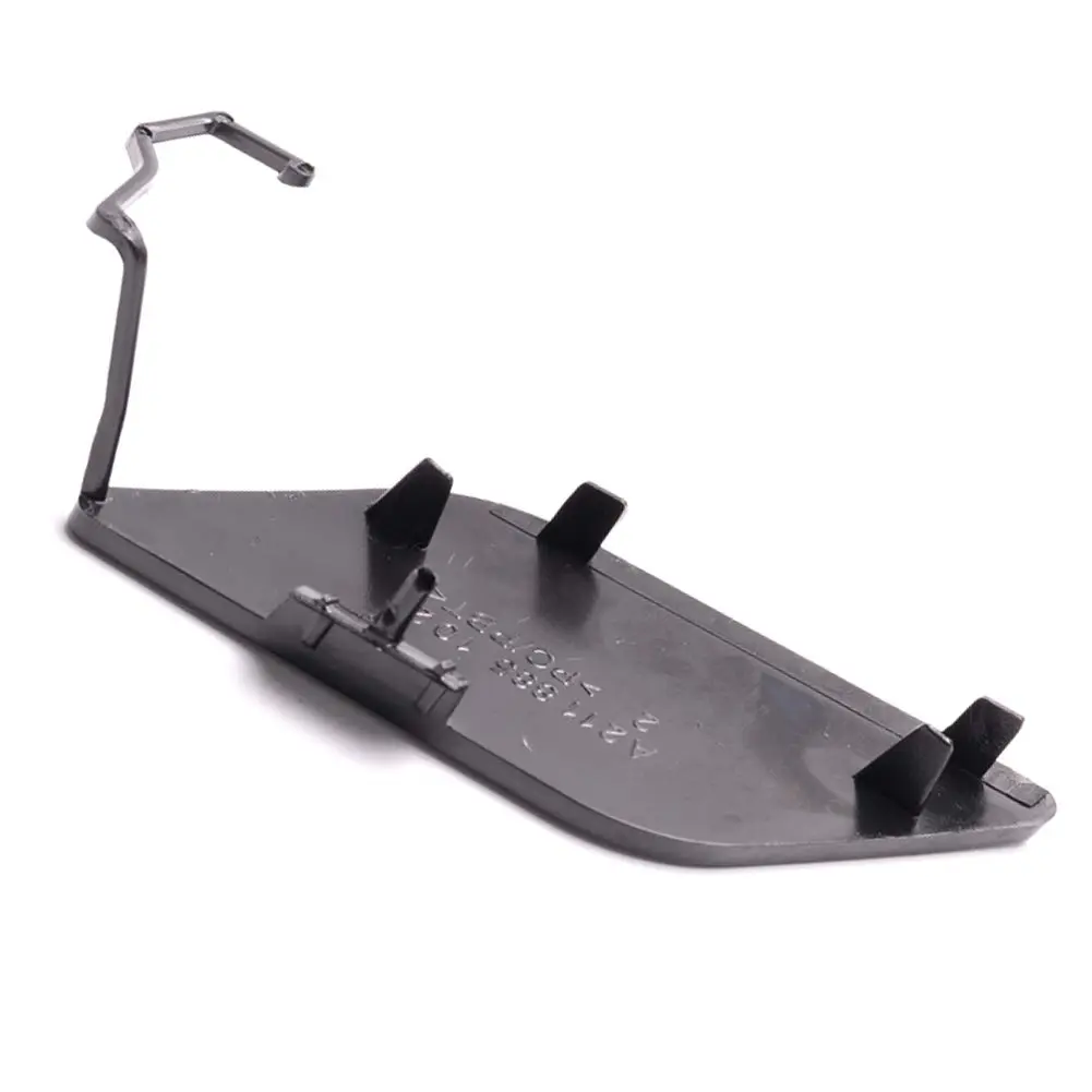 CNUPSM Front Bumper Tow Hook Cover Cap Compatible with Mercedes 2007-2009 E Class W211 | Unpainted Black ABS - view 5
