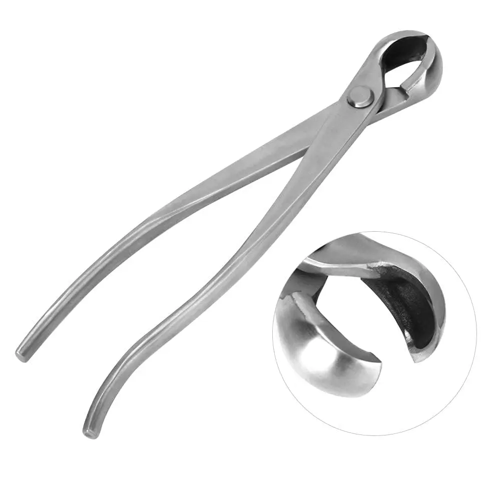 TOPINCN Bonsai Tool Branch Cutter Stainless Steel Garden Knob Cutter 210mm - view 6