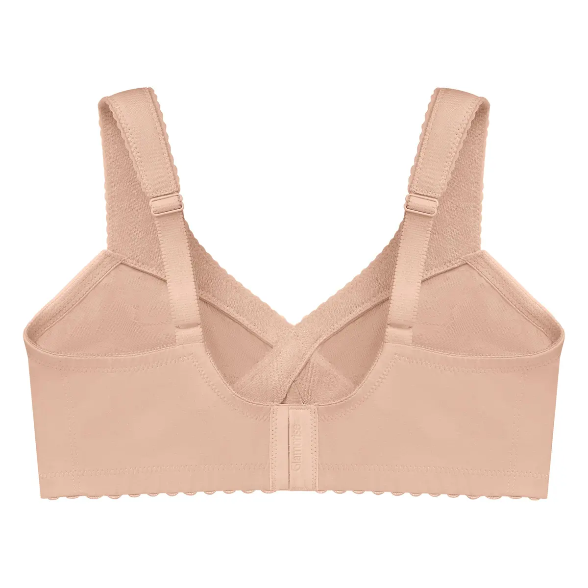 Glamorise Full Figure Plus Size MagicLift Cotton Support Bra Wirefree 44DD | Support & Comfort in Cotton (70-120c) - view 5