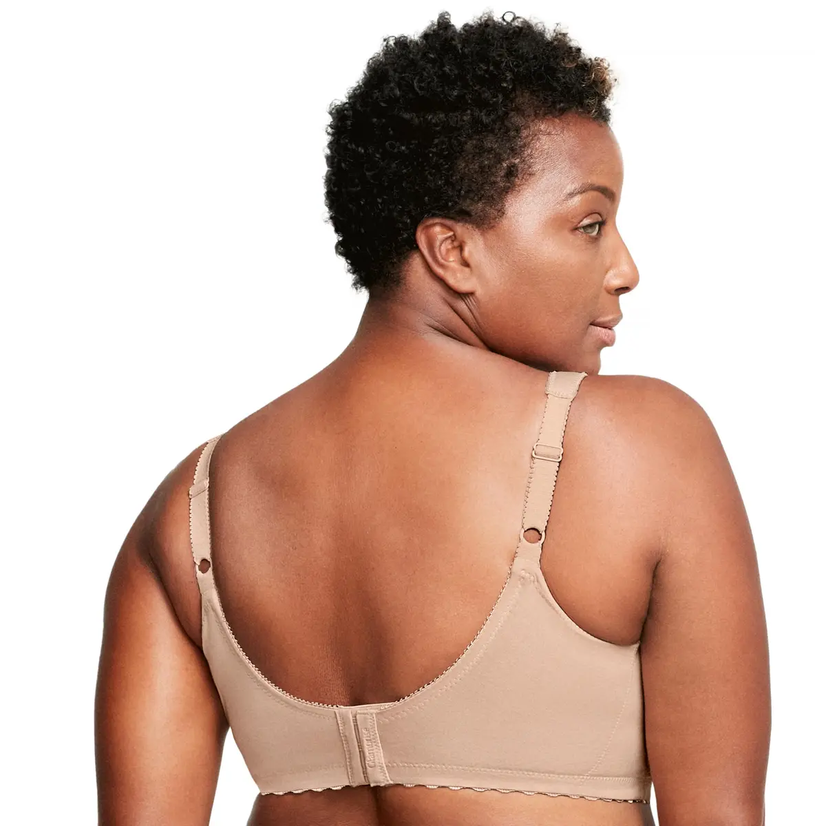 Glamorise Full Figure Plus Size MagicLift Cotton Support Bra Wirefree 44DD | Support & Comfort in Cotton (70-120c) - view 9
