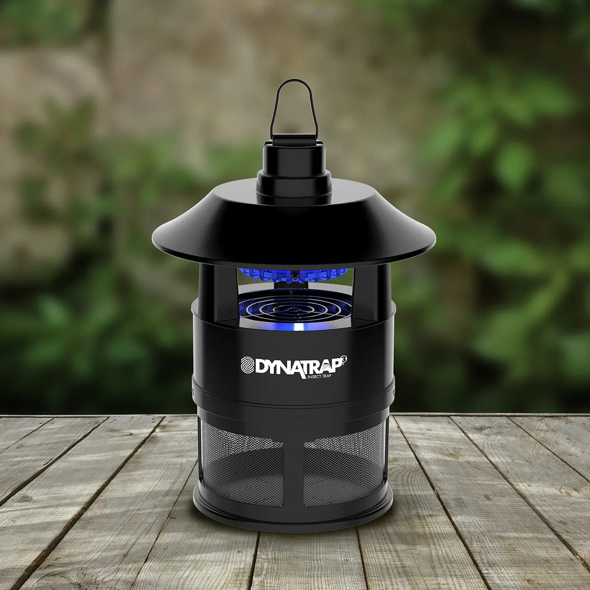 DynaTrap DT160 Electric Insect Trap 1/4 Acre Black | Kills Mosquitoes, Flies, Gnats, Wasps, & Other Flying Insects - view 3