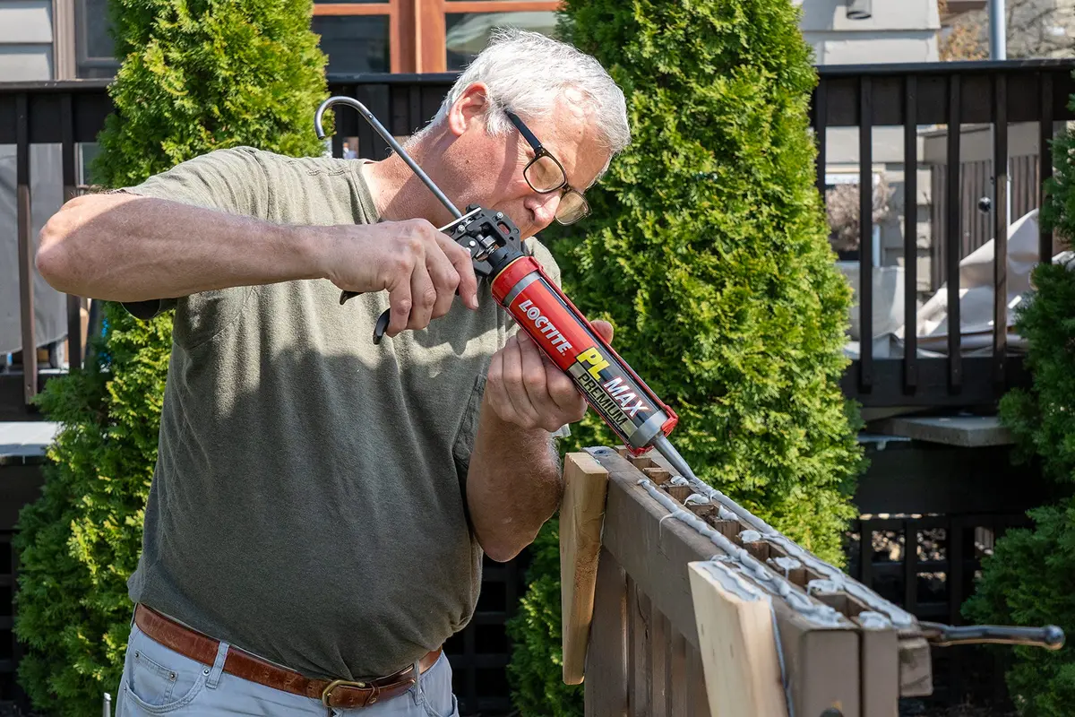 Loctite PL Premium Max Construction Adhesive 9 fl oz | Heavy-Duty Waterproof Bond for Wood, Concrete & More - view 6