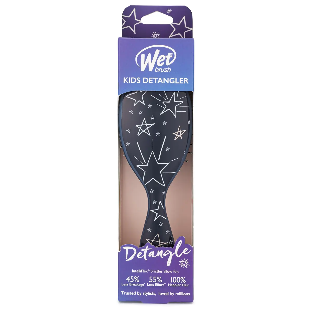 Wet Brush Kids Detangler Stars - Midi Detangling Brush with IntelliFlex Bristles | Pain-Free Hair Care for All Hair Types - view 5