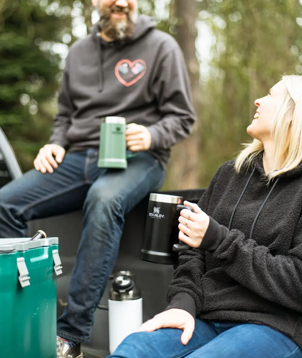 STANLEY Stay-Chill Beer Stein 678 ml (24 oz) | Insulated Stainless Steel Party Mug | Holds 2 Cans | Matte Black - view 5