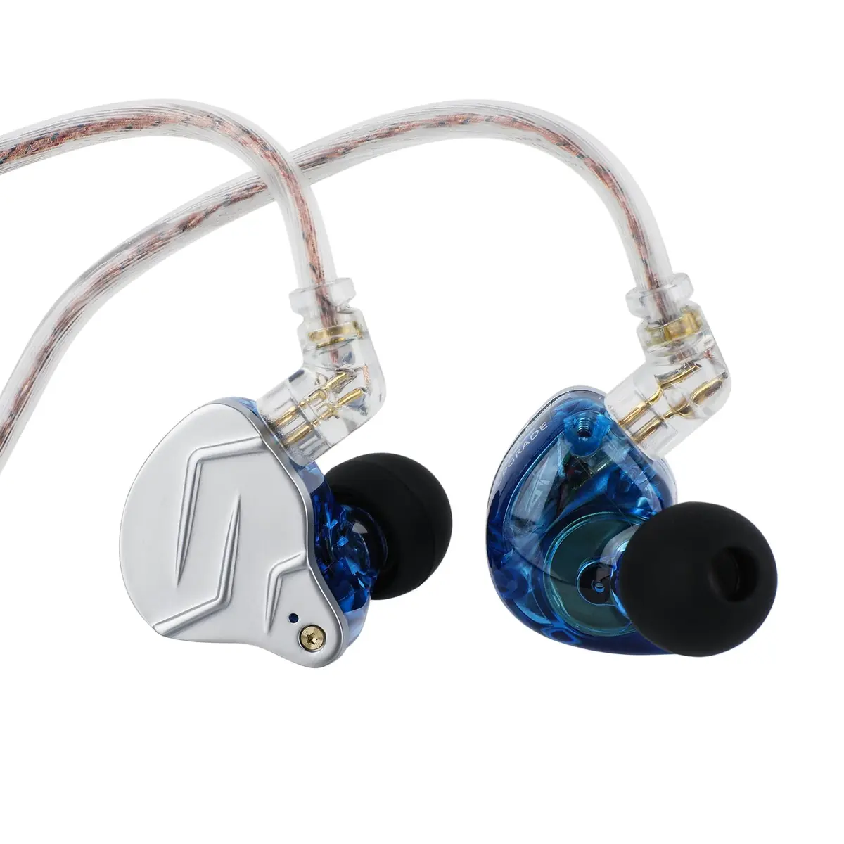 Linsoul KZ ZSN Pro Dual Driver In-Ear Monitor 1BA+1DD | Hybrid Metal HiFi Earphones with Detachable Cable - main product image