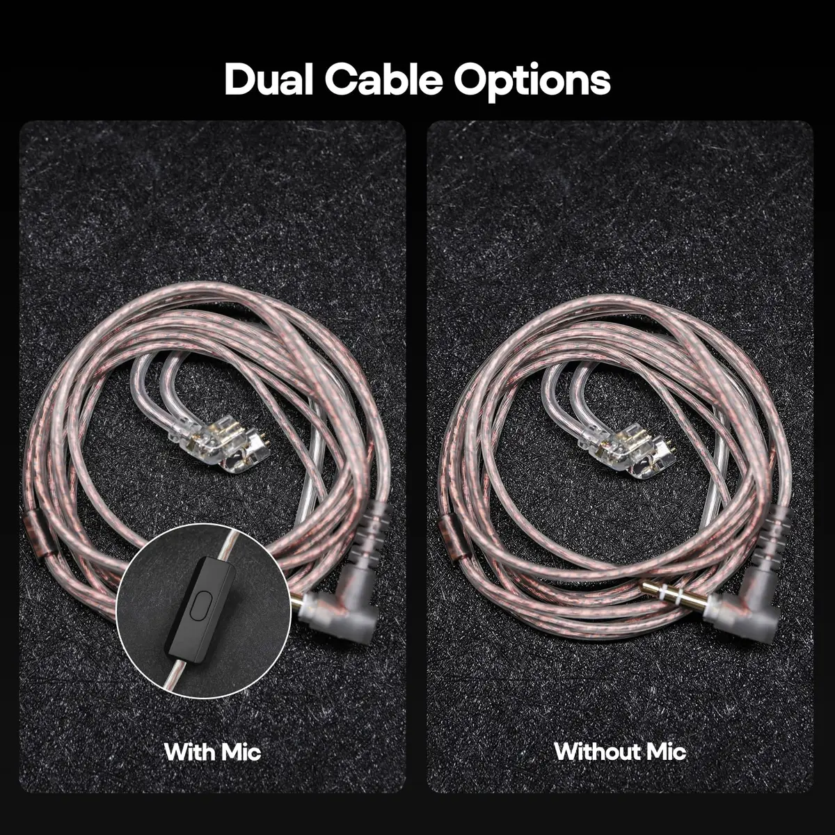 Linsoul KZ ZSN Pro Dual Driver In-Ear Monitor 1BA+1DD | Hybrid Metal HiFi Earphones with Detachable Cable - view 6
