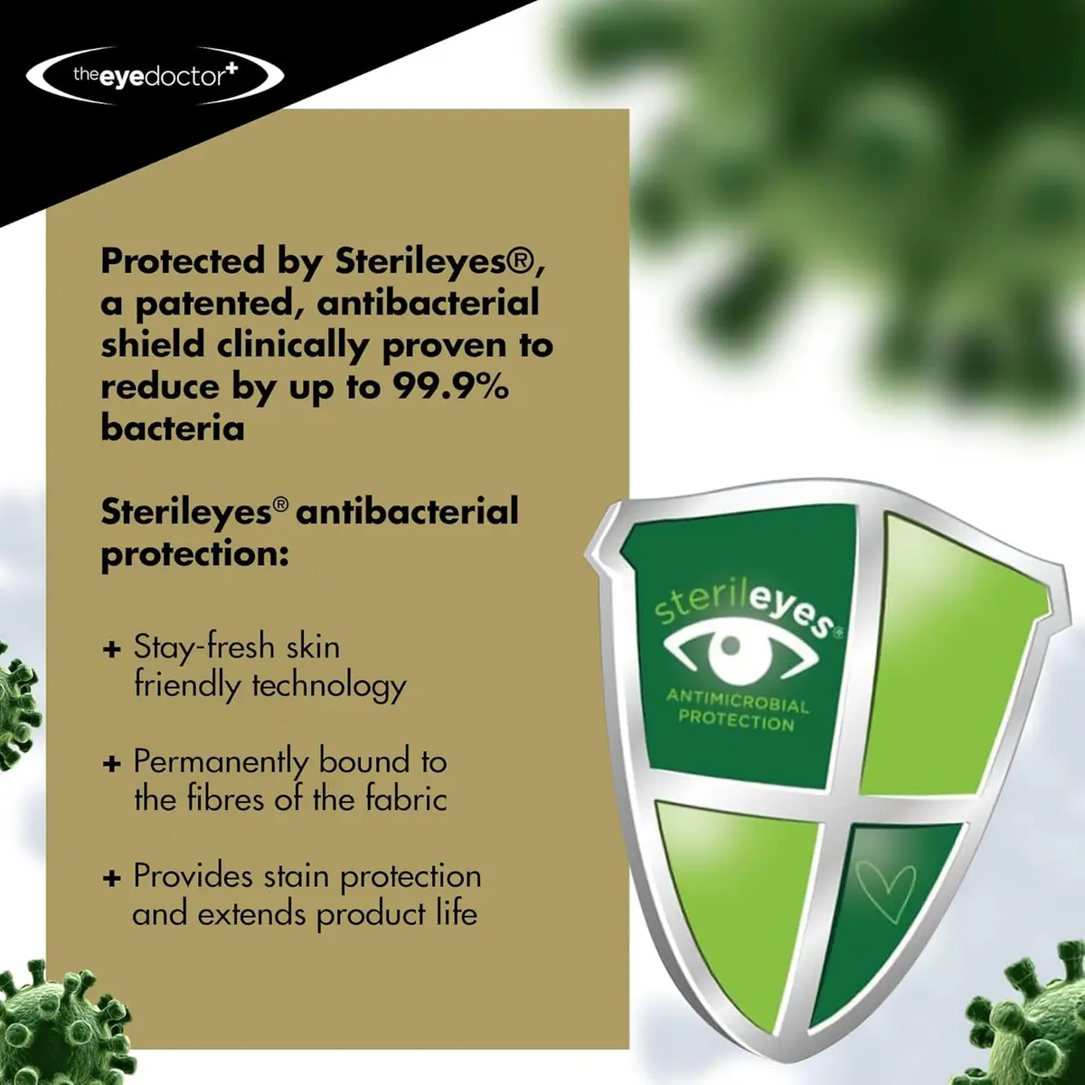 The Eye Doctor Hot & Cold Eye Compress for Dry Eye, Blepharitis & MGD | Sterileyes Bacteria Shield, 6 Count - view 7
