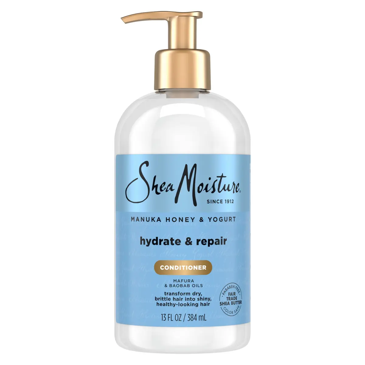 Shea Moisture Hydrate & Repair Conditioner 13oz | Deep Moisture & Strength for Curly Hair - main product image