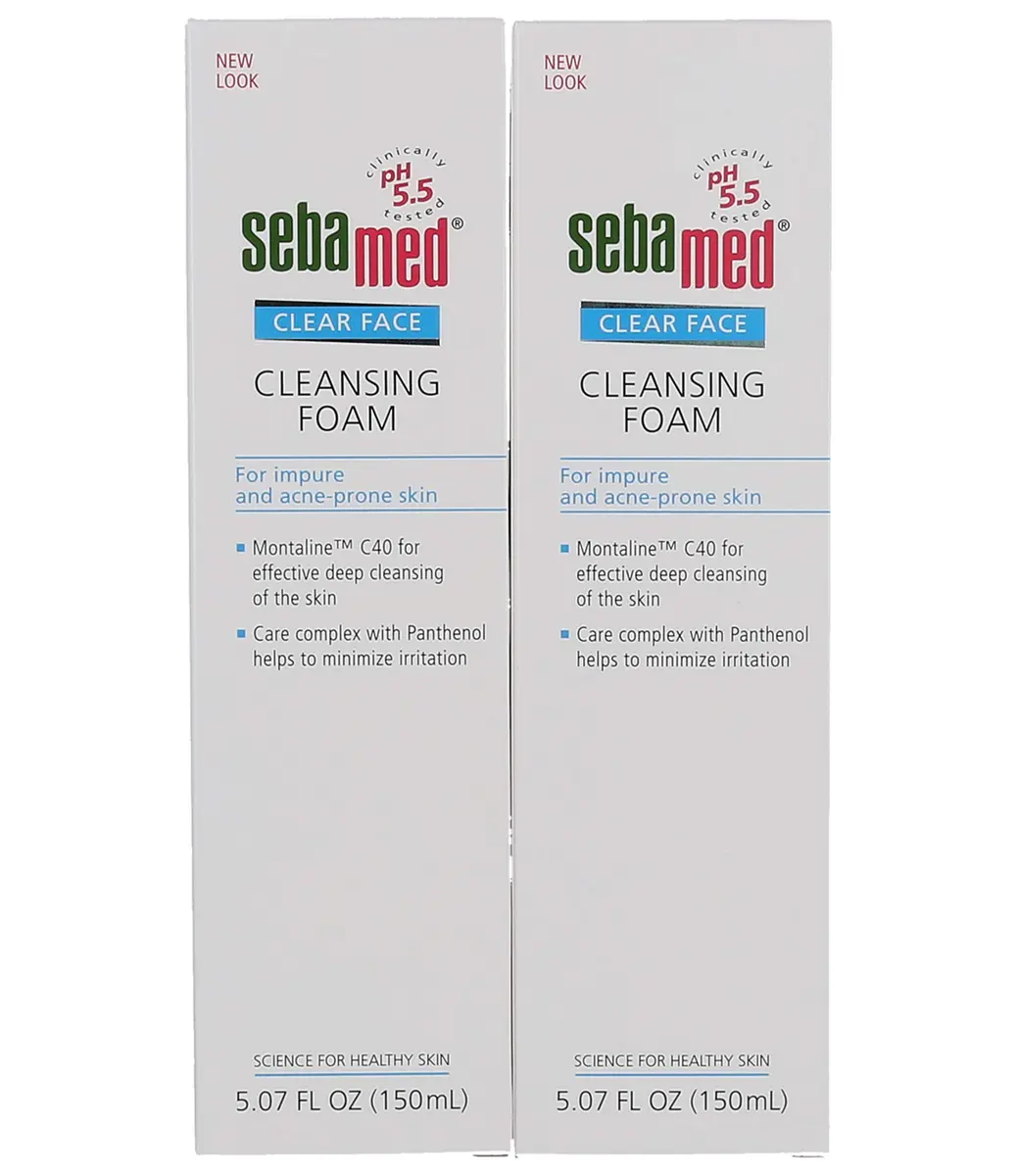 Sebamed Clear Face Cleansing Foam for Impure Oily & Acne-prone Skin 5.07 Fl Oz | Gentle Deep Pore Cleanser - view 3
