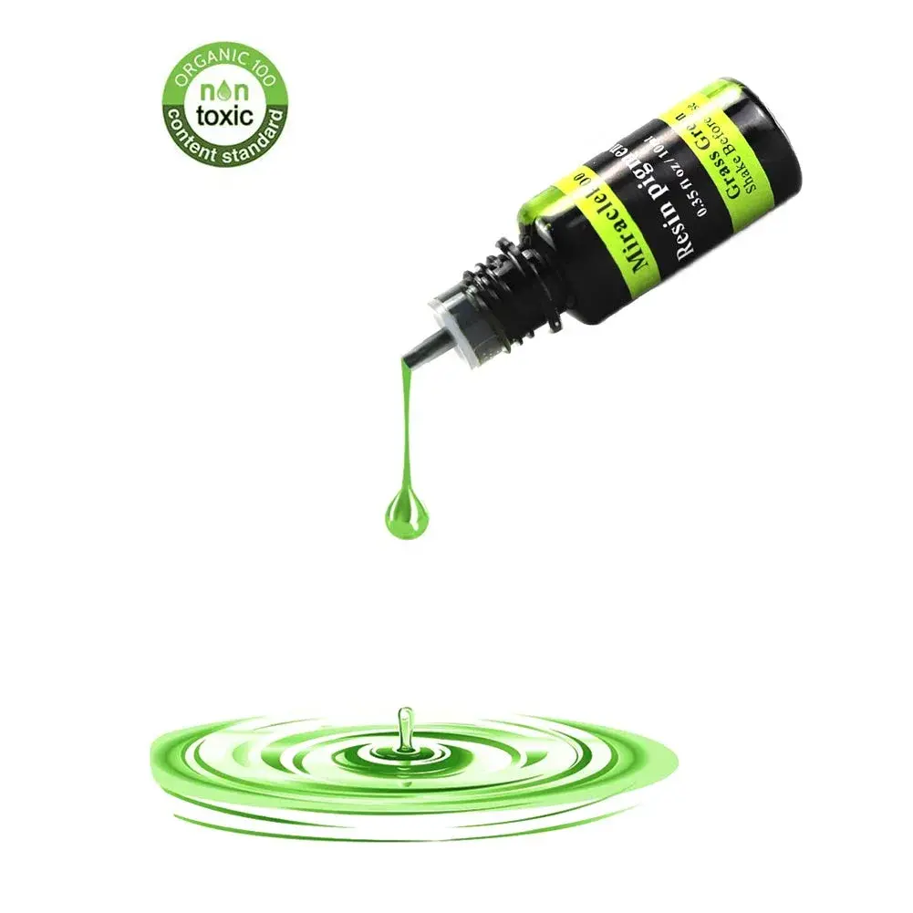 Miraclekoo 18 Colors Epoxy Resin Color Dye 10ml Each | Translucent Liquid Pigment Set - view 7