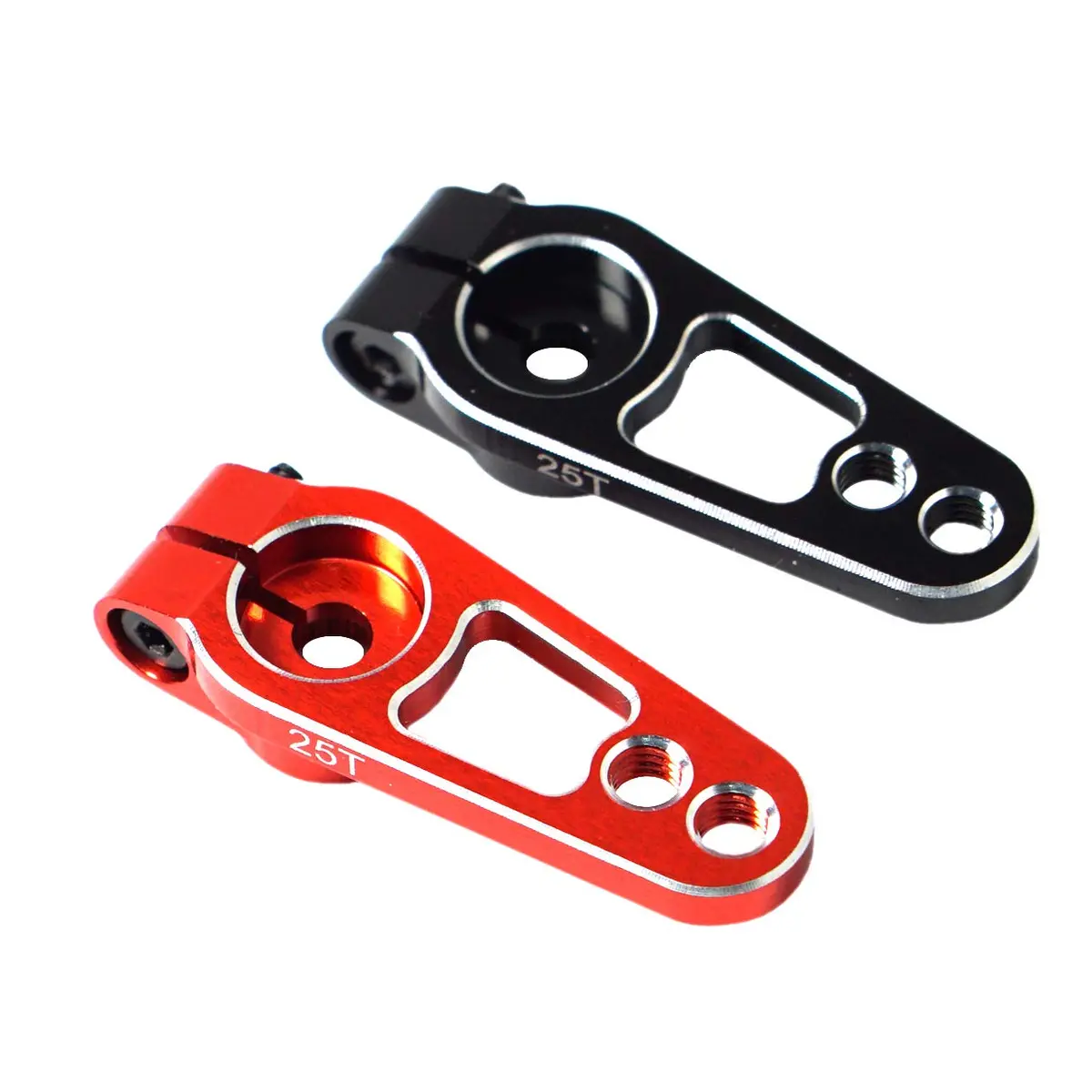 Vgoohobby 2PCS Metal 25T Servo Horn 25 Teeth Aluminum RC Car Crawler | Compatible with Futaba Savox Power HD MG995 MG996 - main product image
