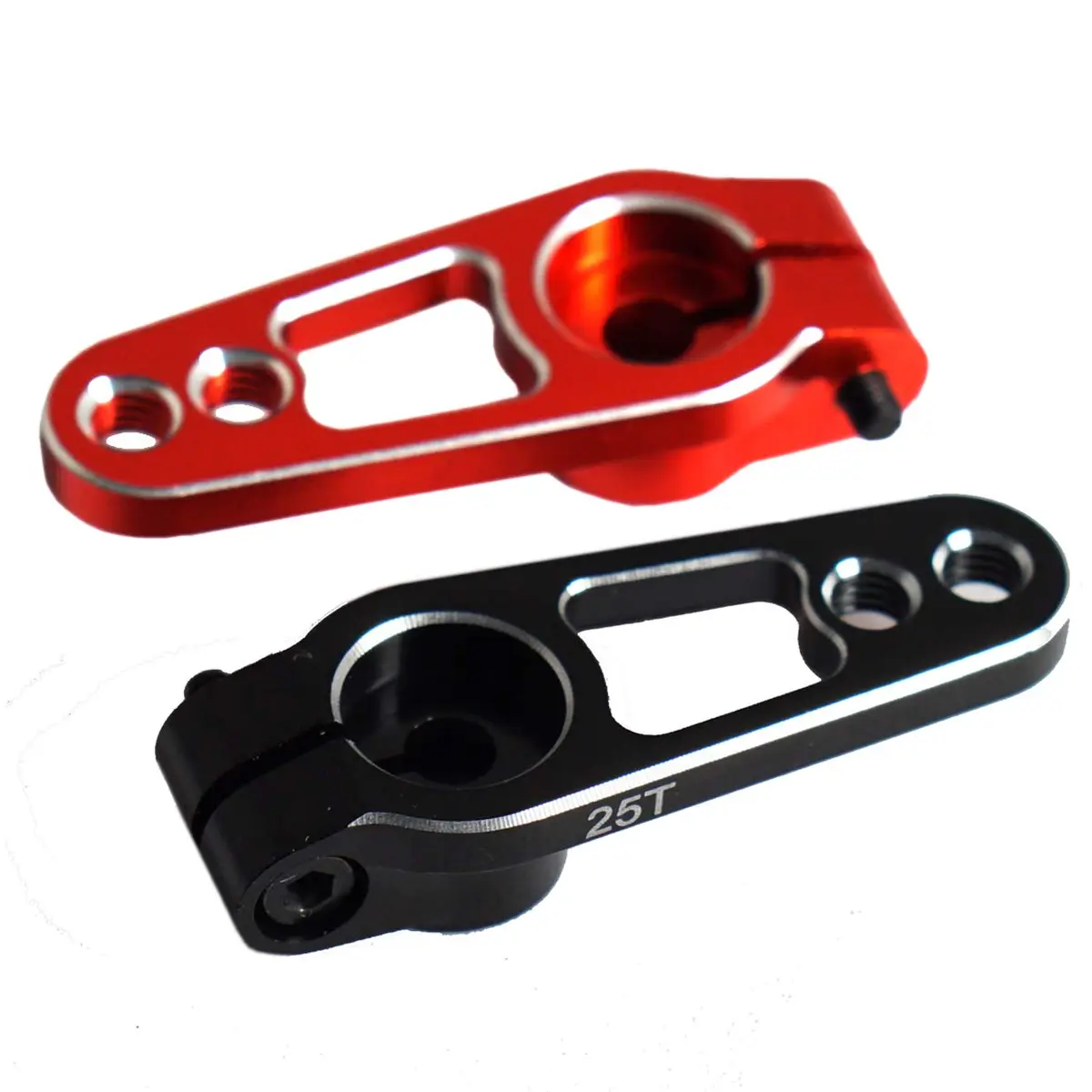 Vgoohobby 2PCS Metal 25T Servo Horn 25 Teeth Aluminum RC Car Crawler | Compatible with Futaba Savox Power HD MG995 MG996 - view 2