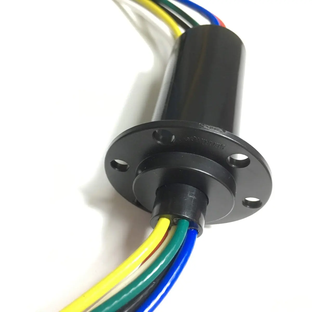 Taidacent 6 Wire 20A Slip Ring Collector Rotary Electrical Contact Joint Connector | 360° Unrestricted Rotation for Power & Signal Transmission - view 6