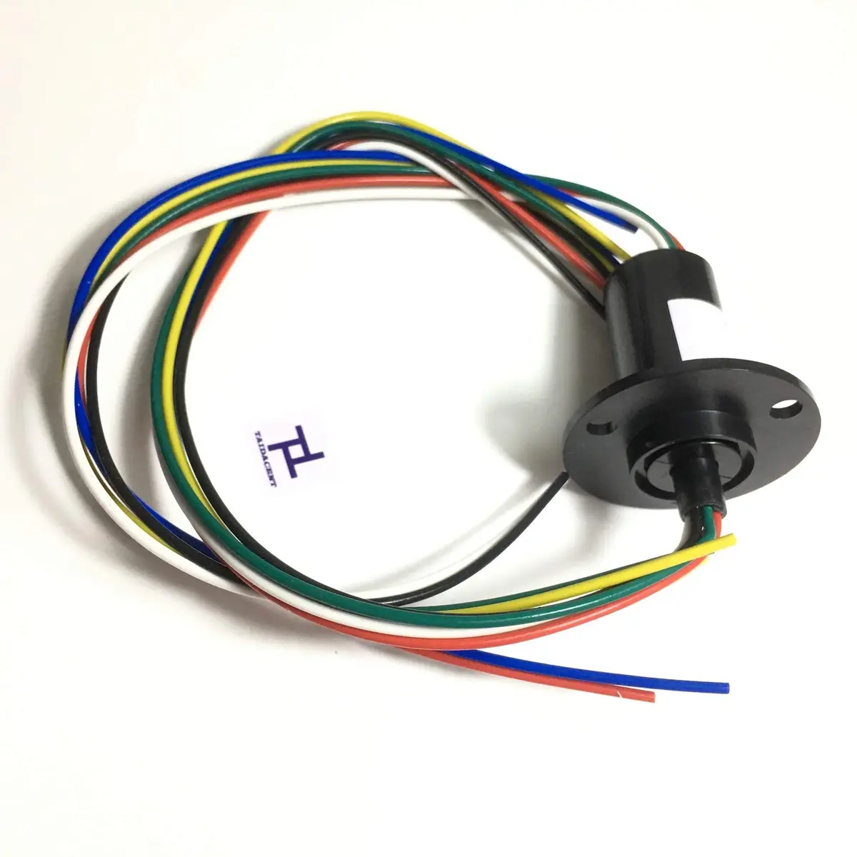 Taidacent 6 Wire 10A Slip Ring Rotary Electrical Contact Connector | Continuous 360° Rotation - view 6