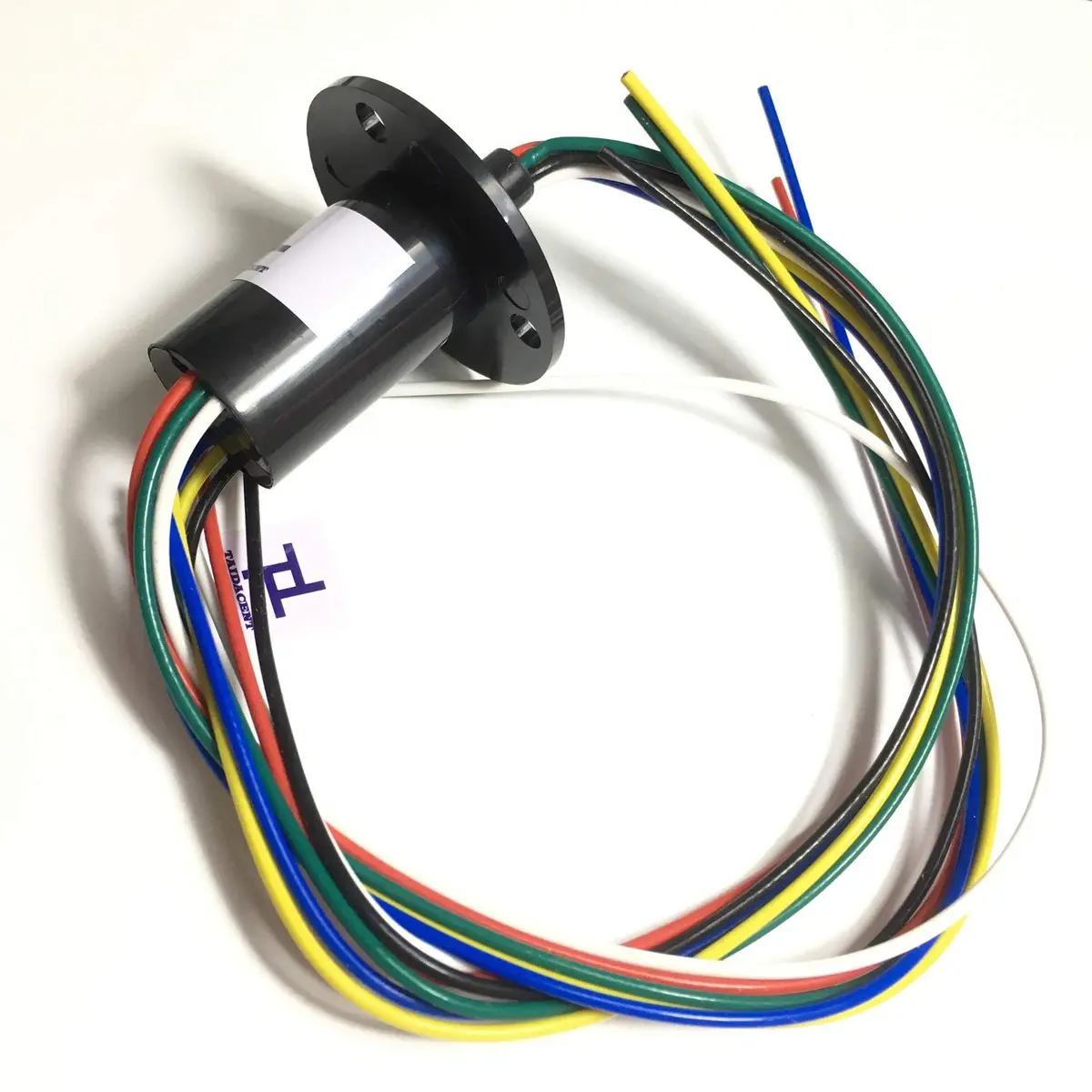 Taidacent 6 Wire 10A Slip Ring Rotary Electrical Contact Connector | Continuous 360° Rotation - view 3