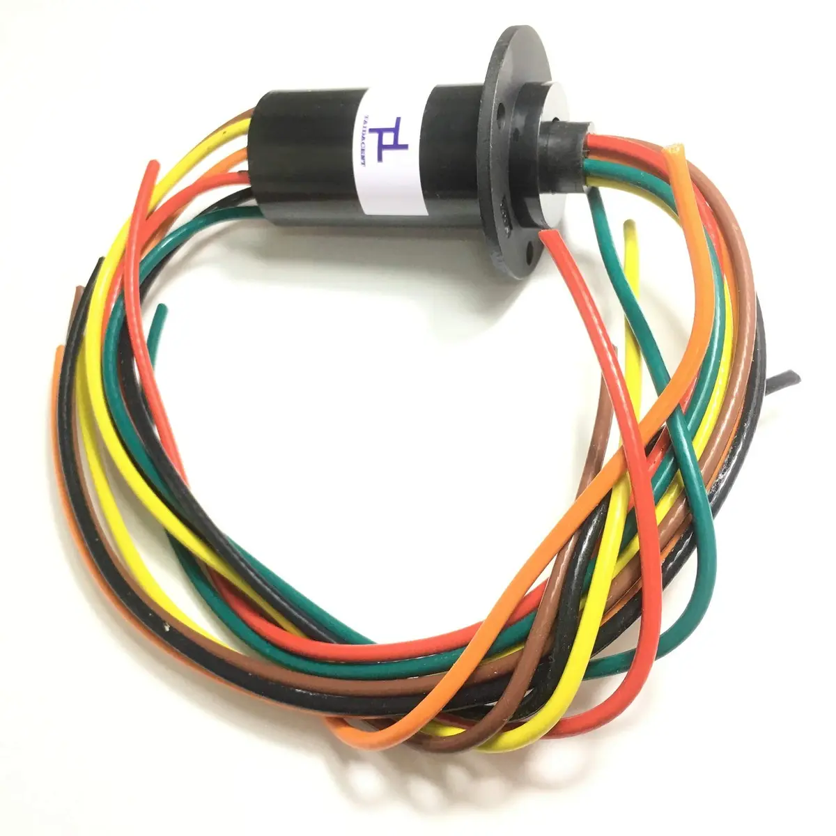 Taidacent 6 Wire 30A Slip Ring Collector Rotary Electrical Contact Joint Connector | Continuous Rotation for Motors - view 7