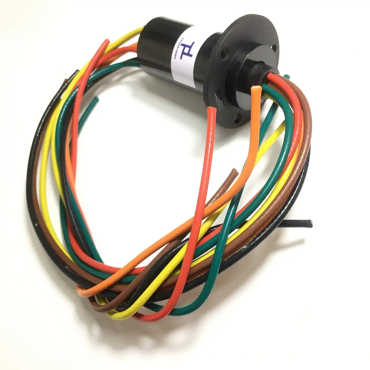 Taidacent 6 Wire 30A Slip Ring Collector Rotary Electrical Contact Joint Connector | Continuous Rotation for Motors - view 3
