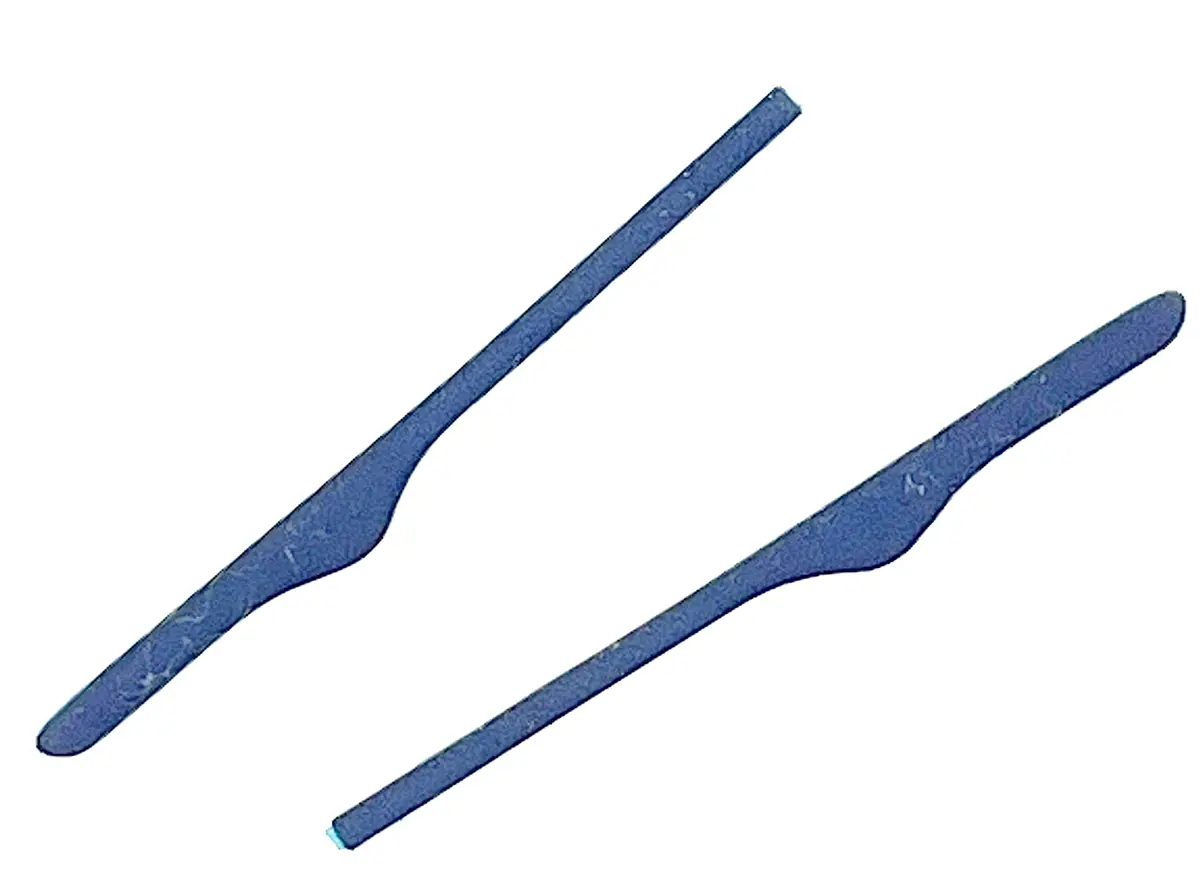 NicelyFit Replacement Temple Ear Socks for Oakley OX3122 OX3125 OX5089 OX5148 Glass Frames (Dark Blue - 1 Pair) - main product image