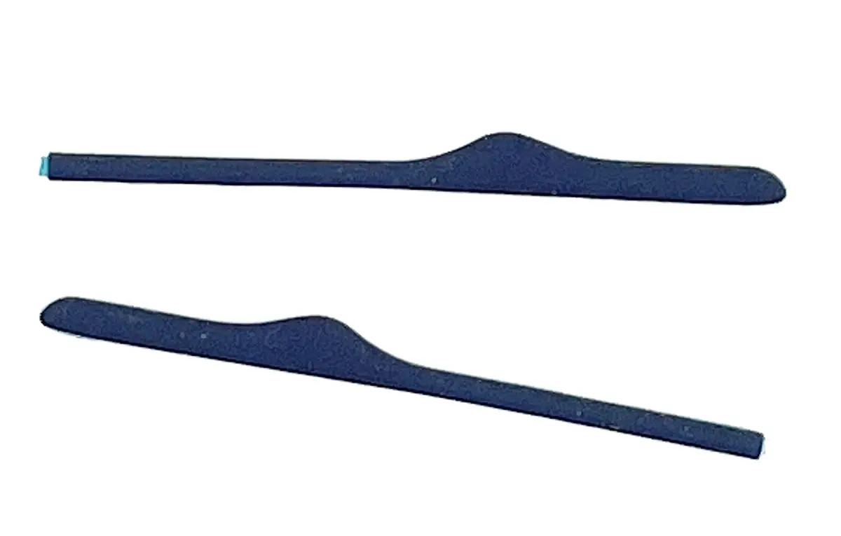 NicelyFit Replacement Temple Ear Socks for Oakley OX3122 OX3125 OX5089 OX5148 Glass Frames (Dark Blue - 1 Pair) - view 3