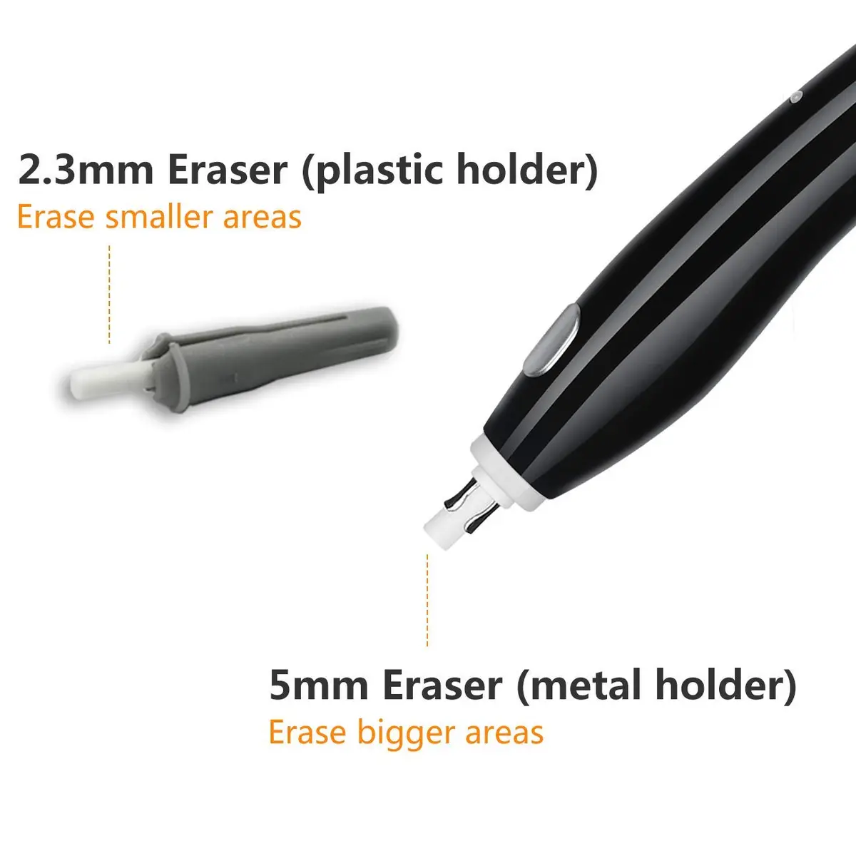 AFMAT Electric Eraser for Artists 140 Refills Rechargeable Battery Operated | Precise Drafting & Crafting (70-120 chars) - view 3