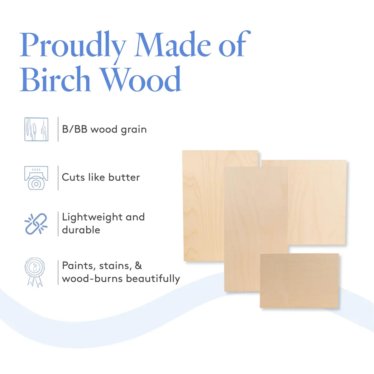 Woodpeckers 3 mm Baltic Birch Plywood 1/8 x 18 x 24 Inch | Strong, Durable Craft Wood Sheets - view 4