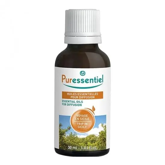Puressentiel Trip in Sicily Diffuser Blend 30 ML | Citrus Aromatherapy for Relaxation - view 2