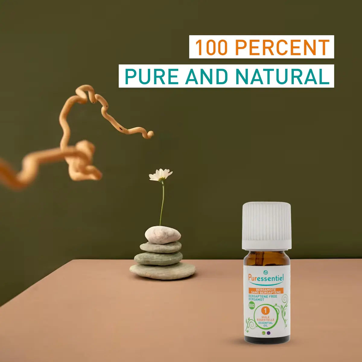 Puressentiel Organic Essential Oil - Bergamot 0.34 oz | Pure, Organic, Certified EOBBD for Unisex - view 4