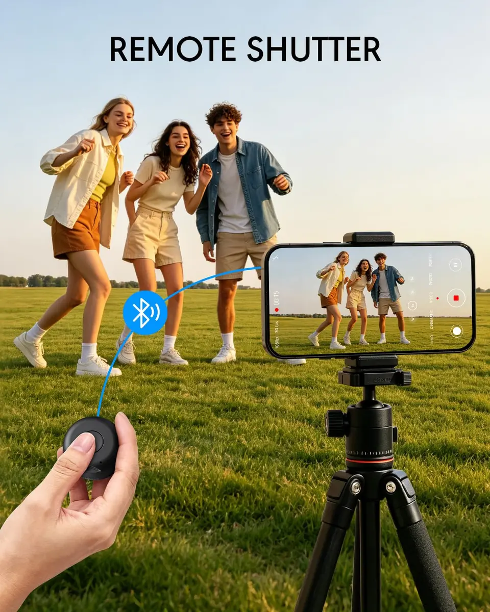 MOMOHO Mini Bluetooth Speaker Wireless, Tiny Portable Speaker with Mic & TWS, Black - view 6