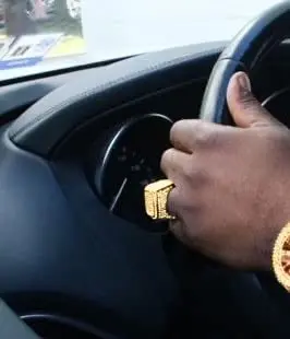 Charles Raymond Iced Out Luxury Oversize Men's Ring 444 Gold Size 12 | Statement Hip Hop Jewelry - view 9