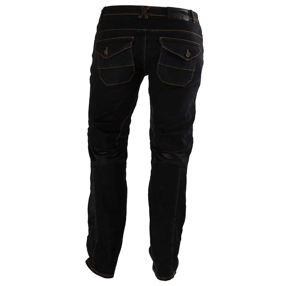 Takuey Men's Motorcycle Riding Jeans with Armor - Black, XL (34) | CE Certified Protection - view 5