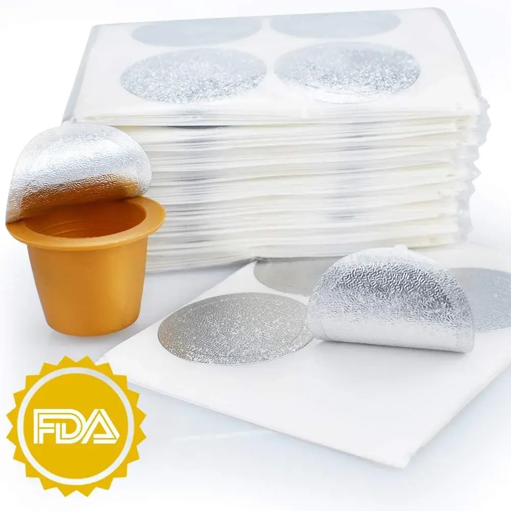 CAPMESSO 1000 Aluminum Foil Lids & 6 Reusable Pods | Grips Coffee for Nespresso OriginalLine - view 4