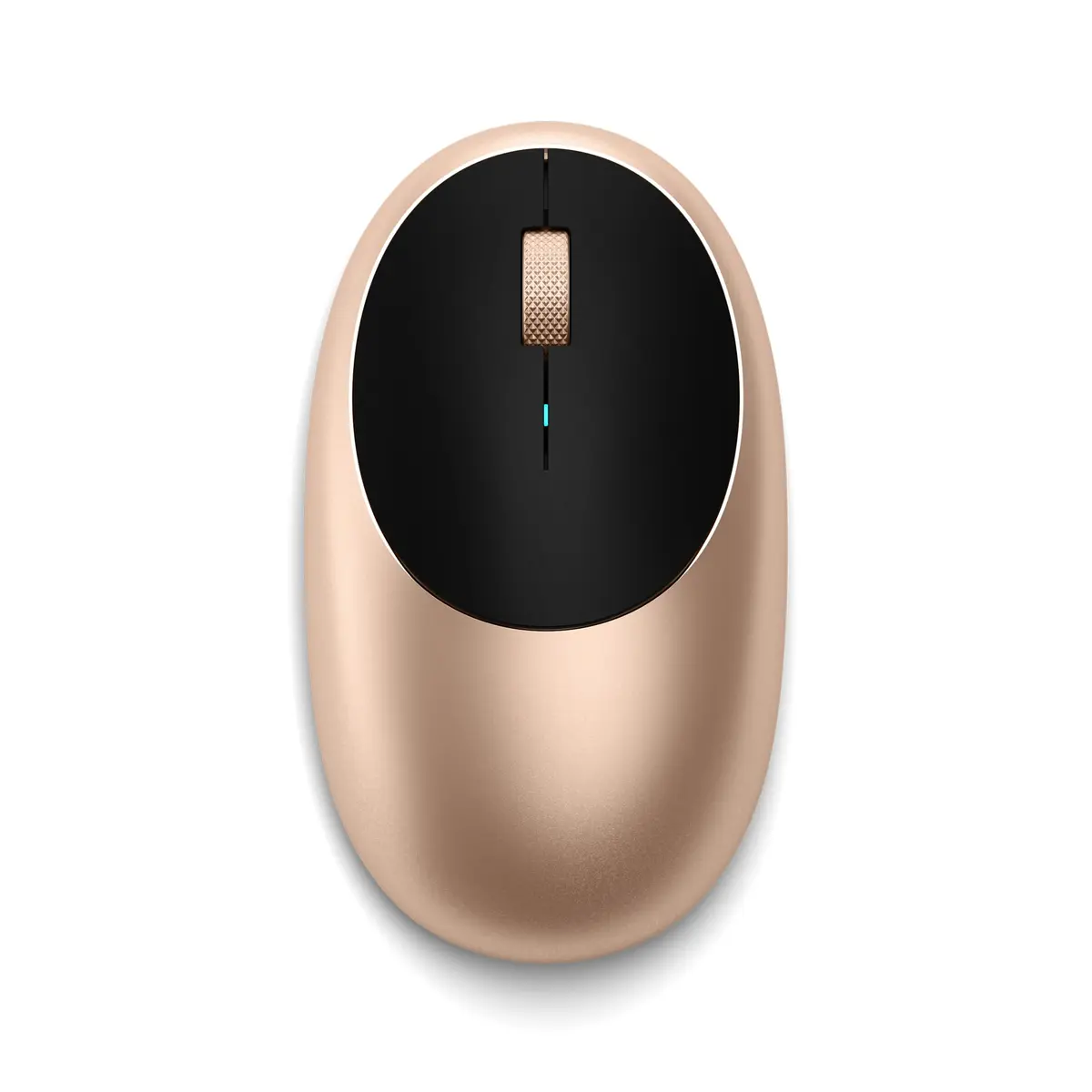 Satechi M1 Wireless Bluetooth Mouse, USB-C Rechargeable, Compact Gold | 1200 DPI Optical Tracking - main product image