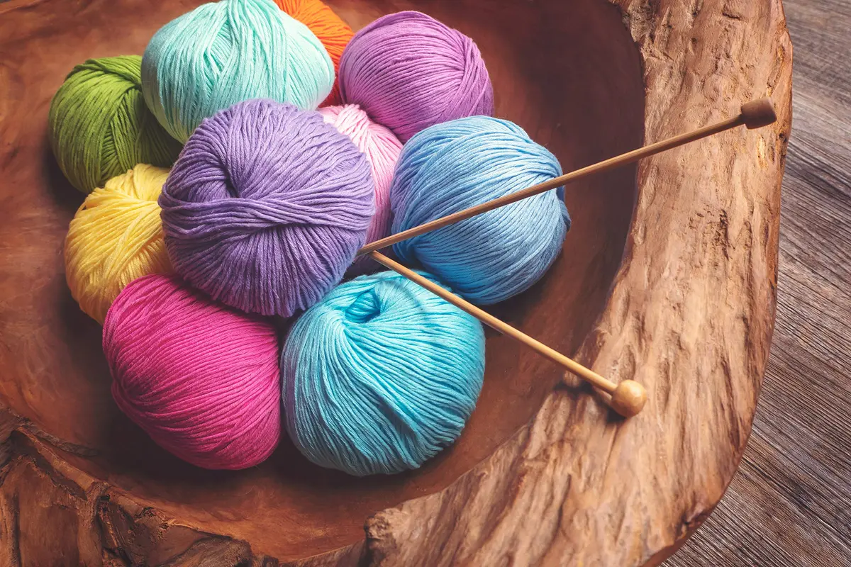 Studio Sam Pure Cotton Yarn Set Boho Brights Collection 1850 Yards (500g) | 100% Cotton Yarn for Knitting & Crochet - view 2