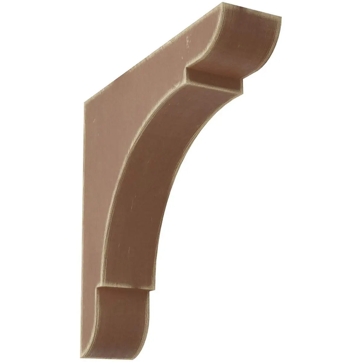 Ekena Millwork Vintage Corbel 1 3/4"W x 8"D x 8"H | Solid Wood Antique Decor Support - main product image