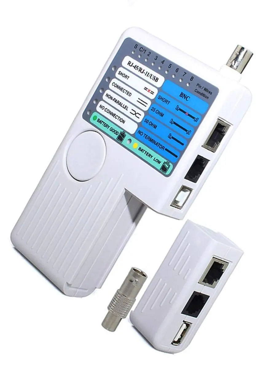 iMBAPrice NF-3468 4-in-1 Network Cable Tester with Remote, USB/BNC/RJ45/RJ11, Cat5/Cat6/UTP/STP - view 5
