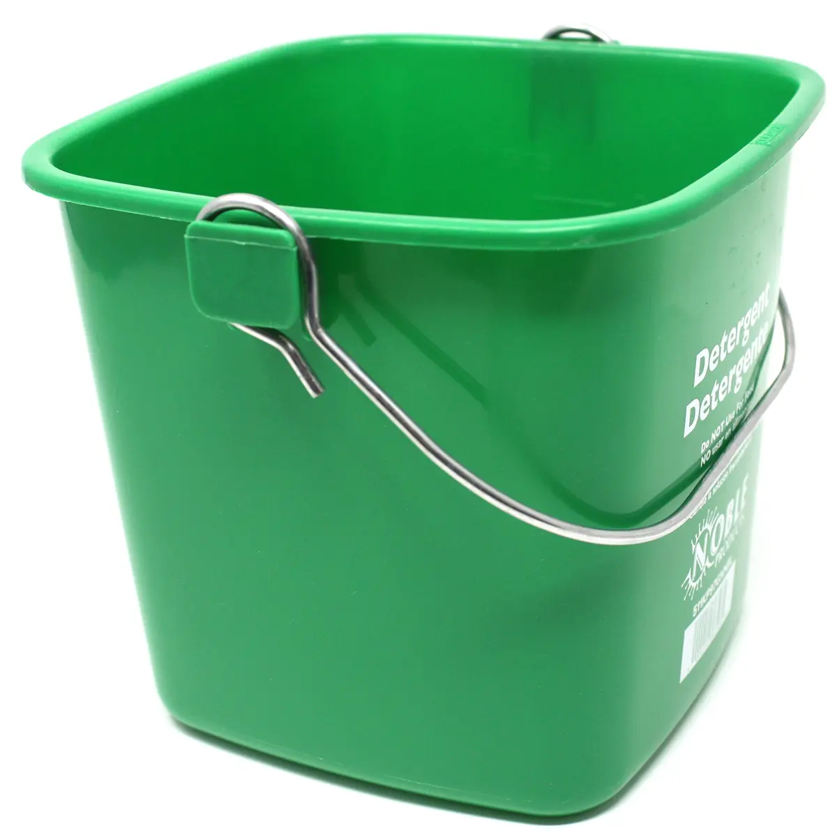 Noble Products Green Bucket 3 Quart | Square Cleaning Pail for Household & Commercial Use - view 3