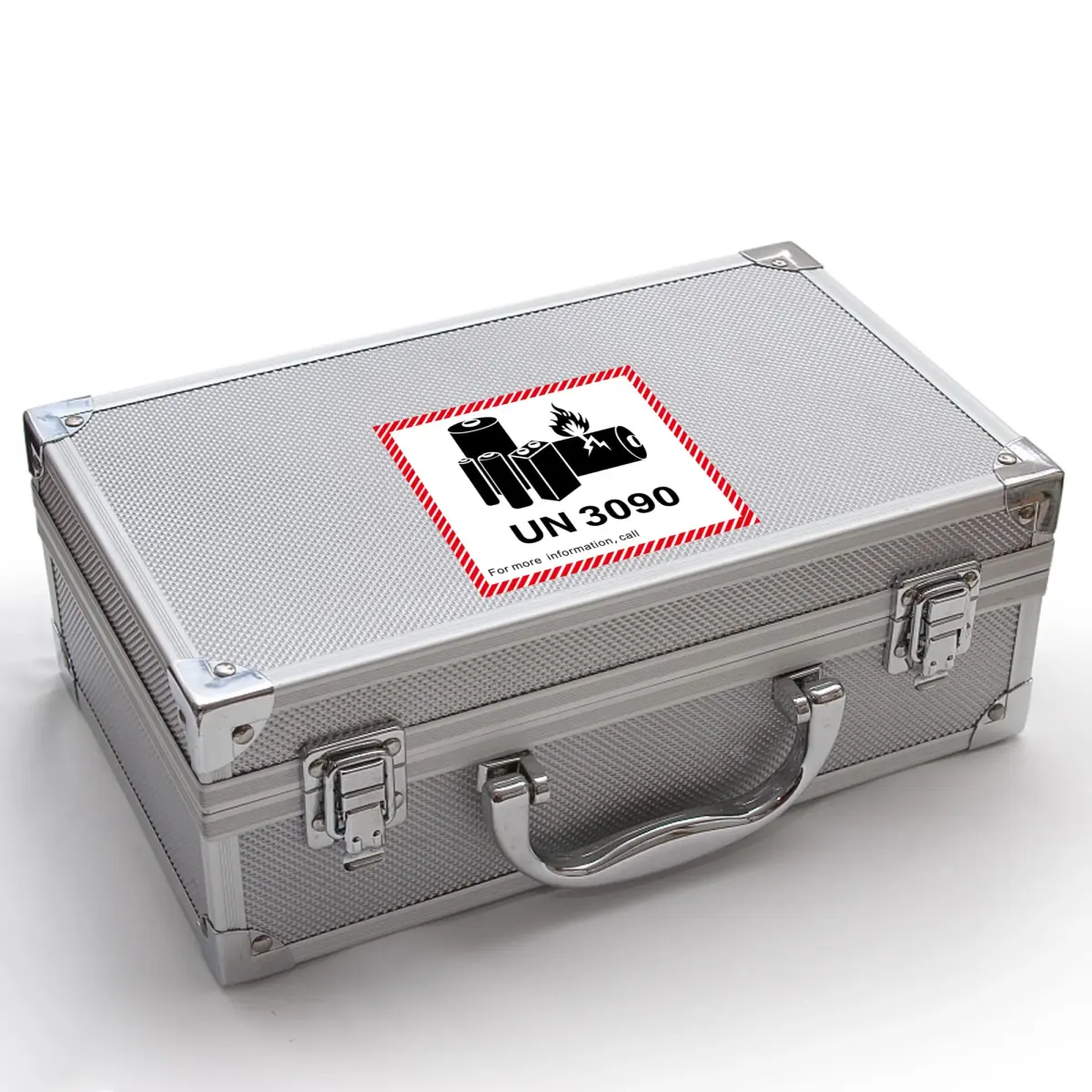 HYBSK Lithium Ion Battery Transport Caution Warning Labels 4.7" x 4.3" (50 pcs) | UN3090 Compliant - view 6