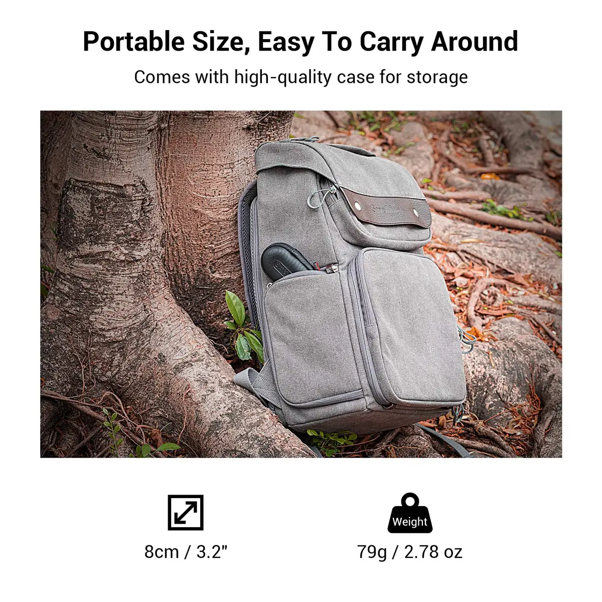SMALLRIG Folding Tool Set with 7 Functional Tools for Camera | Compact Multi-Tool for Photographers (82 x 24 x 12mm) - view 5