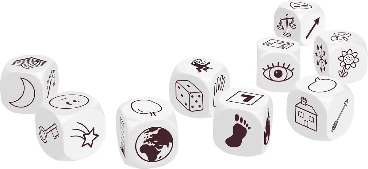 Asmodee Rory's Story Cubes Classic - Creative Storytelling Dice Set in a Magnetic Box for Kids & Adults, Ages 6+ | Portable Family Game - view 2