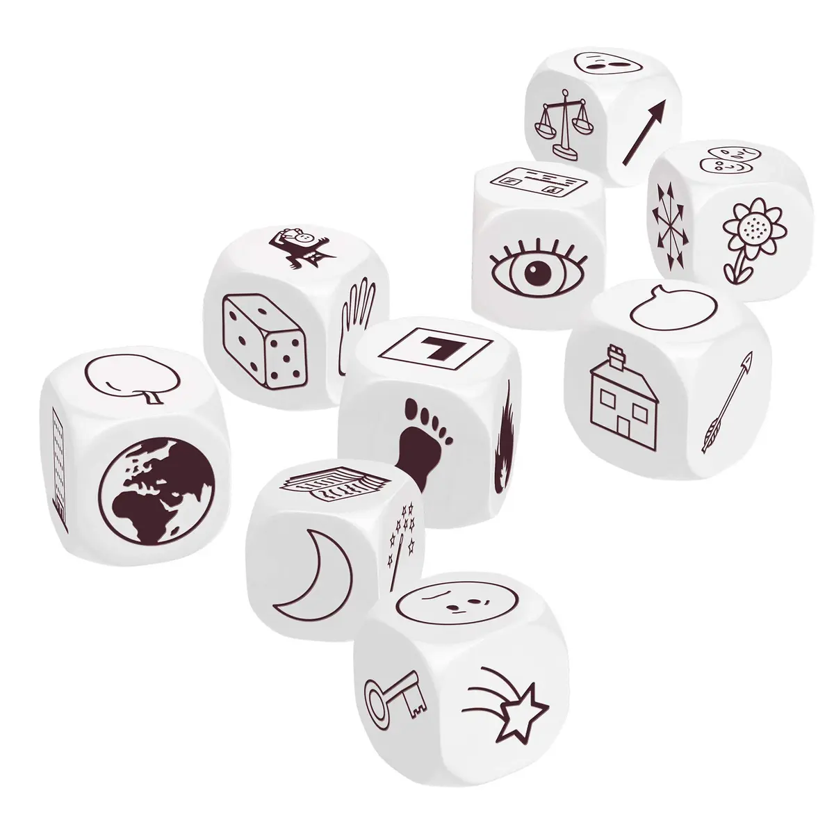 Asmodee Rory's Story Cubes Classic - Creative Storytelling Dice Set in a Magnetic Box for Kids & Adults, Ages 6+ | Portable Family Game - view 3