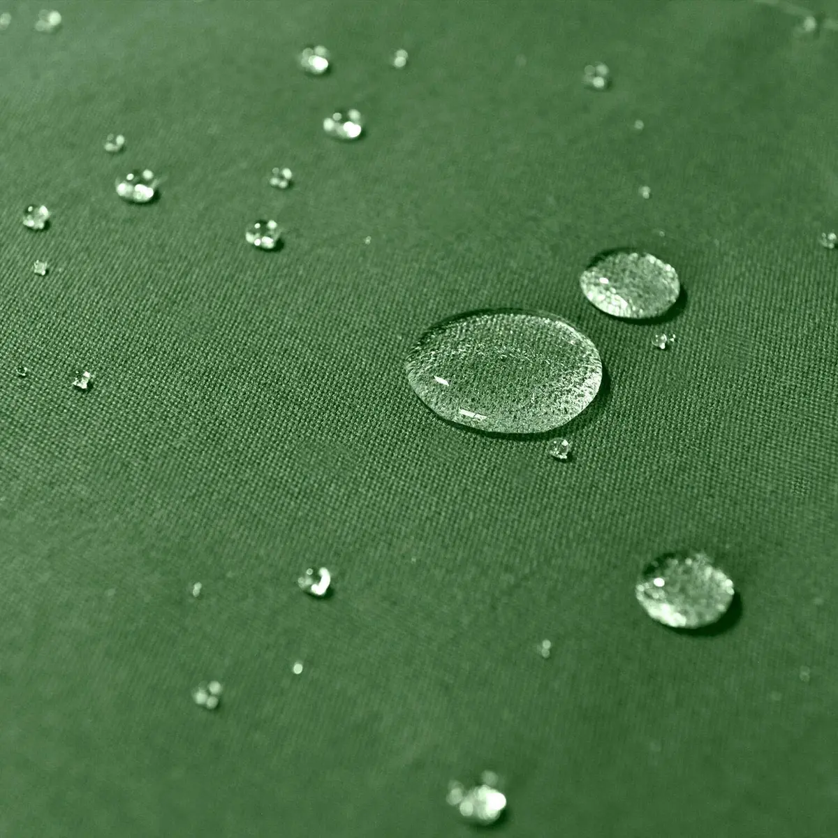 F&J Outdoors 10 OZ Heavy Duty Canvas Tarp Tarpaulin Cover, Green, 8x10 Feet | Water-Resistant & UV Protected - view 2
