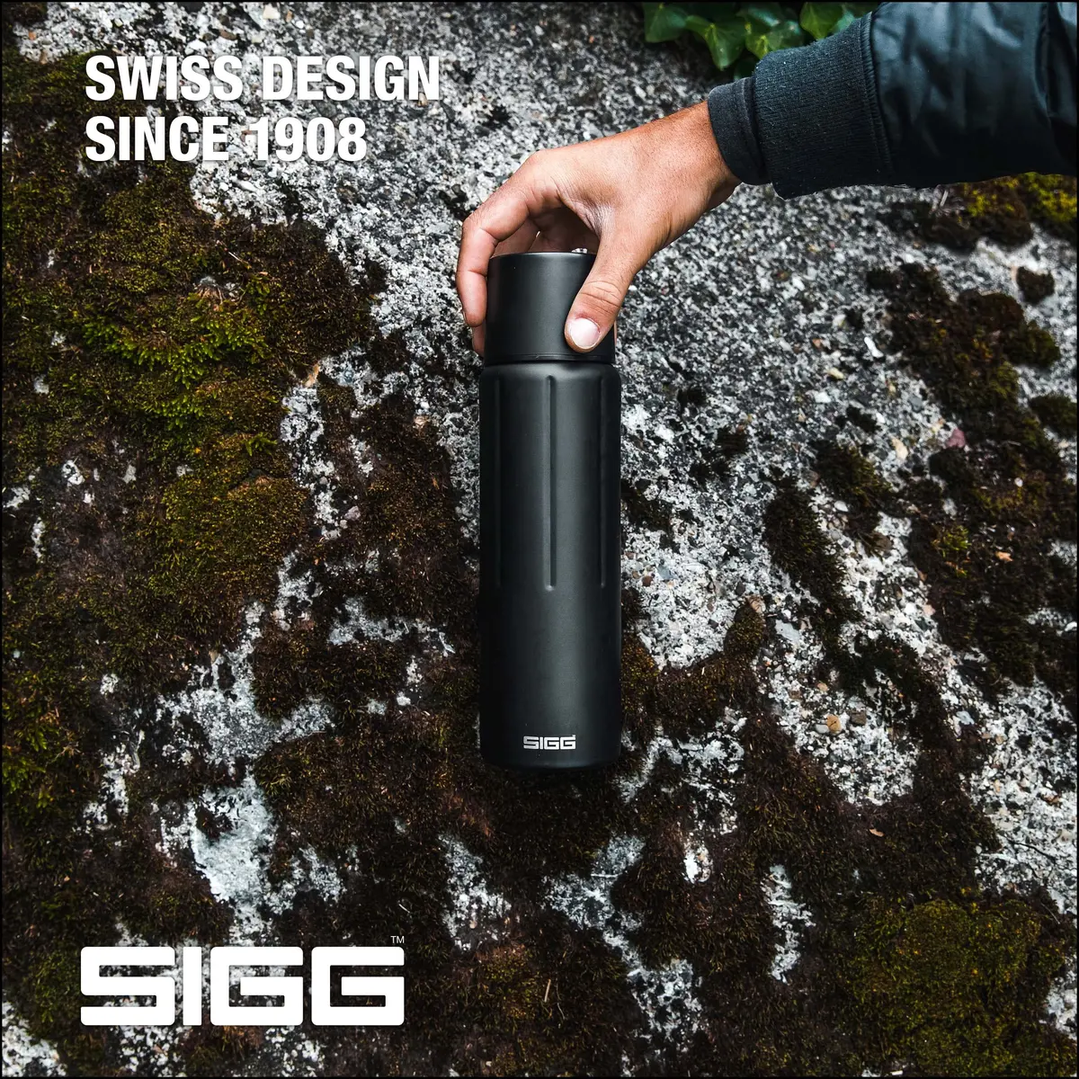 Sigg Selenite Insulated Water Bottle 1.1 L | Leakproof, Lightweight, BPA Free, 18/8 Stainless Steel - view 5