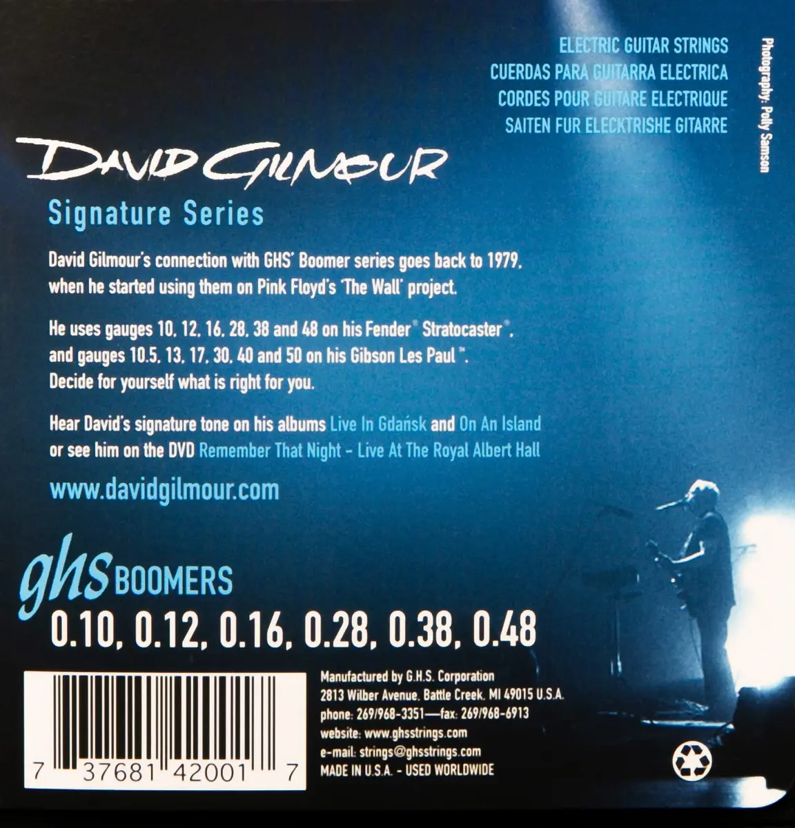GHS Strings Electric Guitar Strings Blue Set 10-48 | Legendary Tone & Durability - view 14