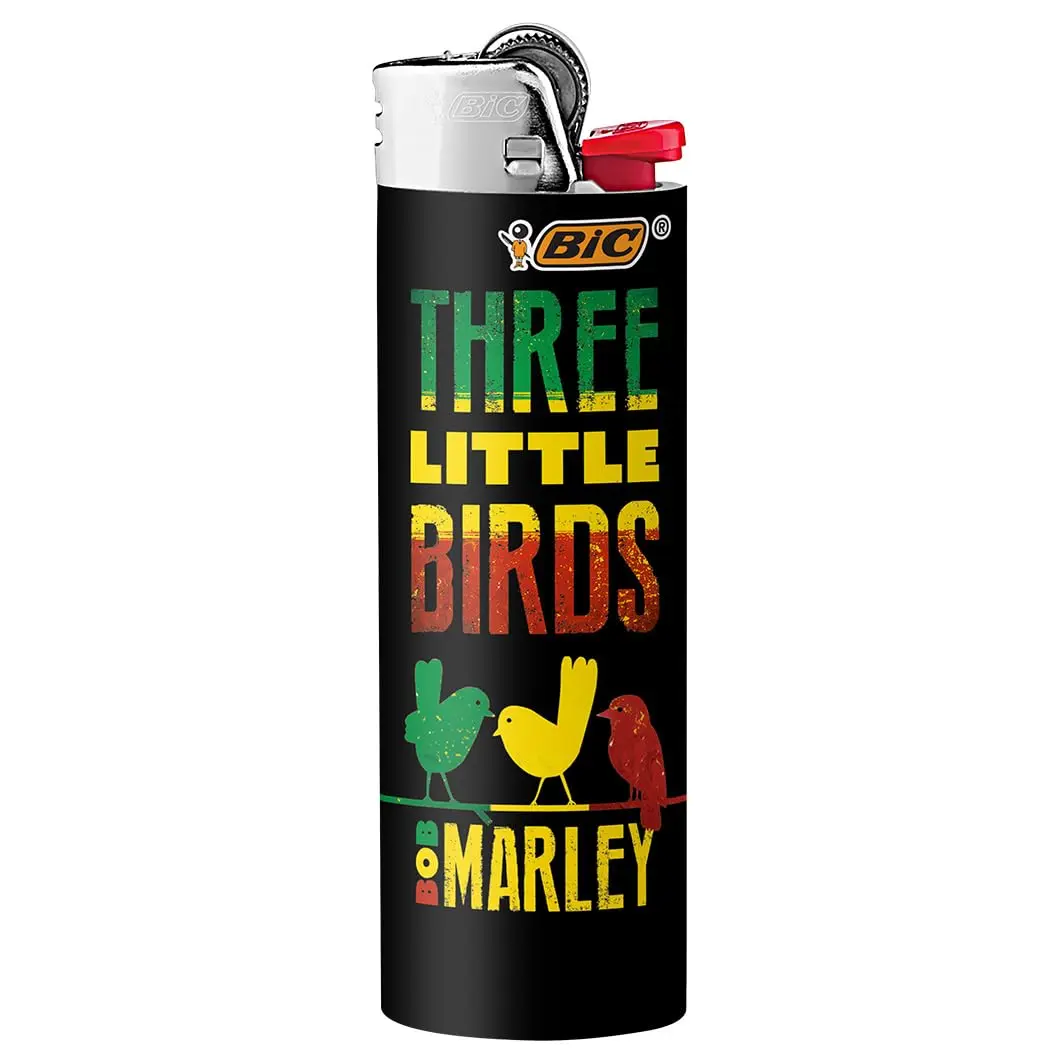BIC Maxi Pocket Lighter, Bob Marley Collection, 8 Count | Long-lasting, Assorted Designs, Child-Resistant - view 4