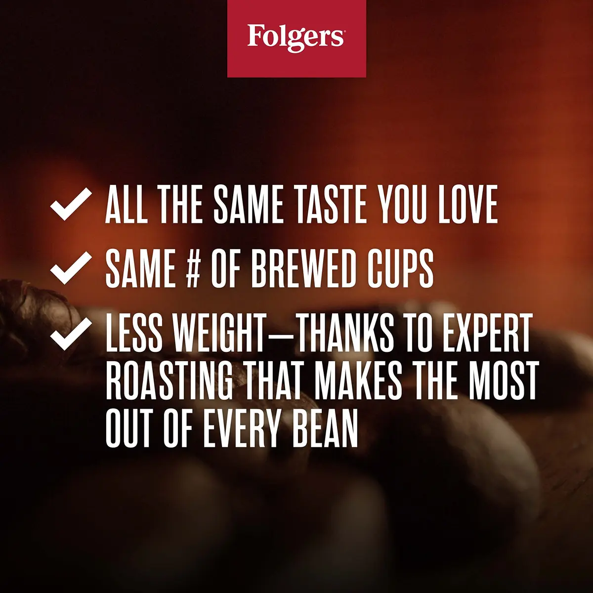 Folgers 100% Colombian Coffee, Medium Roast Ground Coffee, 9.6 Ounce Canister | Rich, Lively Flavor - view 7