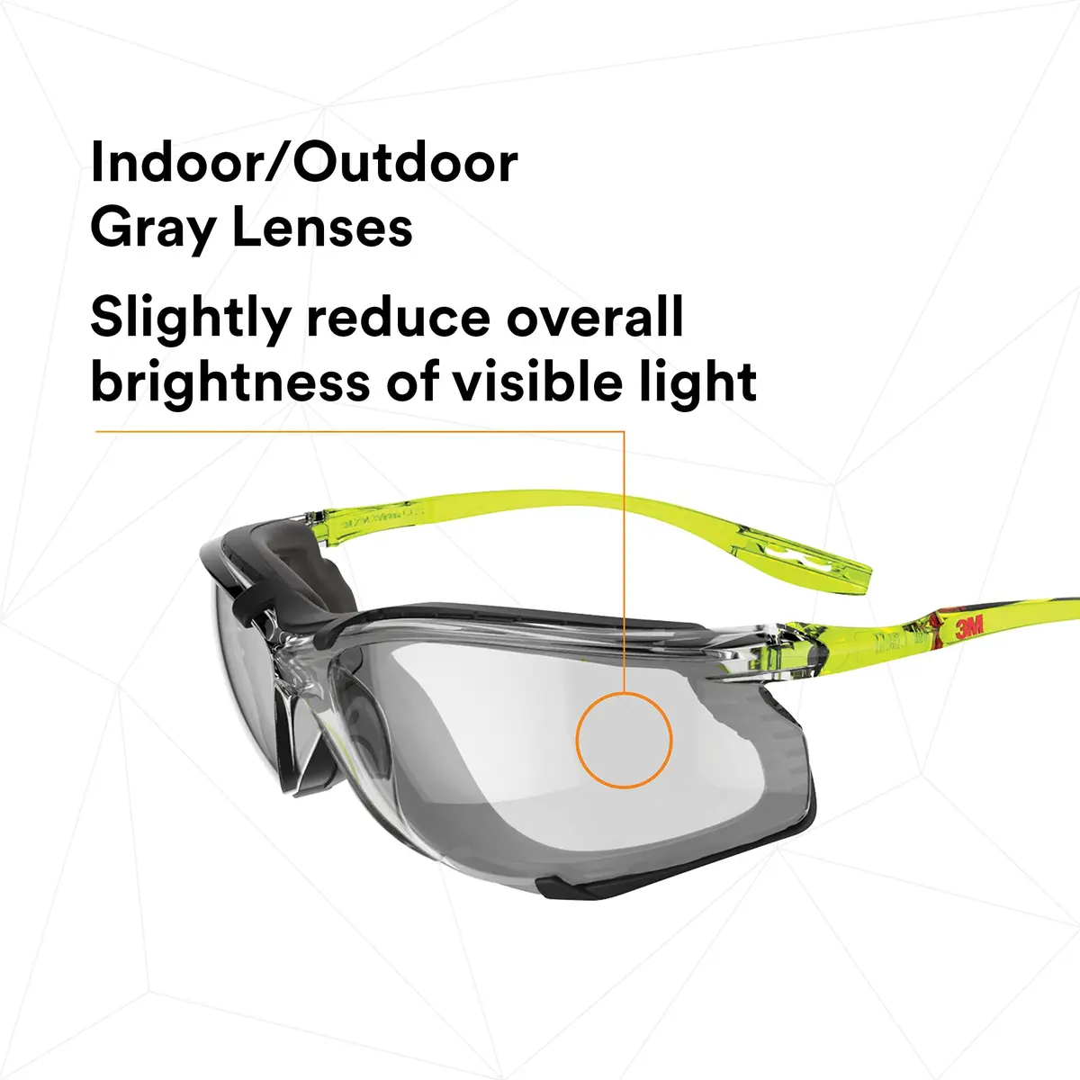 3M Solus CCS Safety Glasses with Anti-Fog Gasket and Gray Lens | 1 Pair (0.045 kg) - view 6