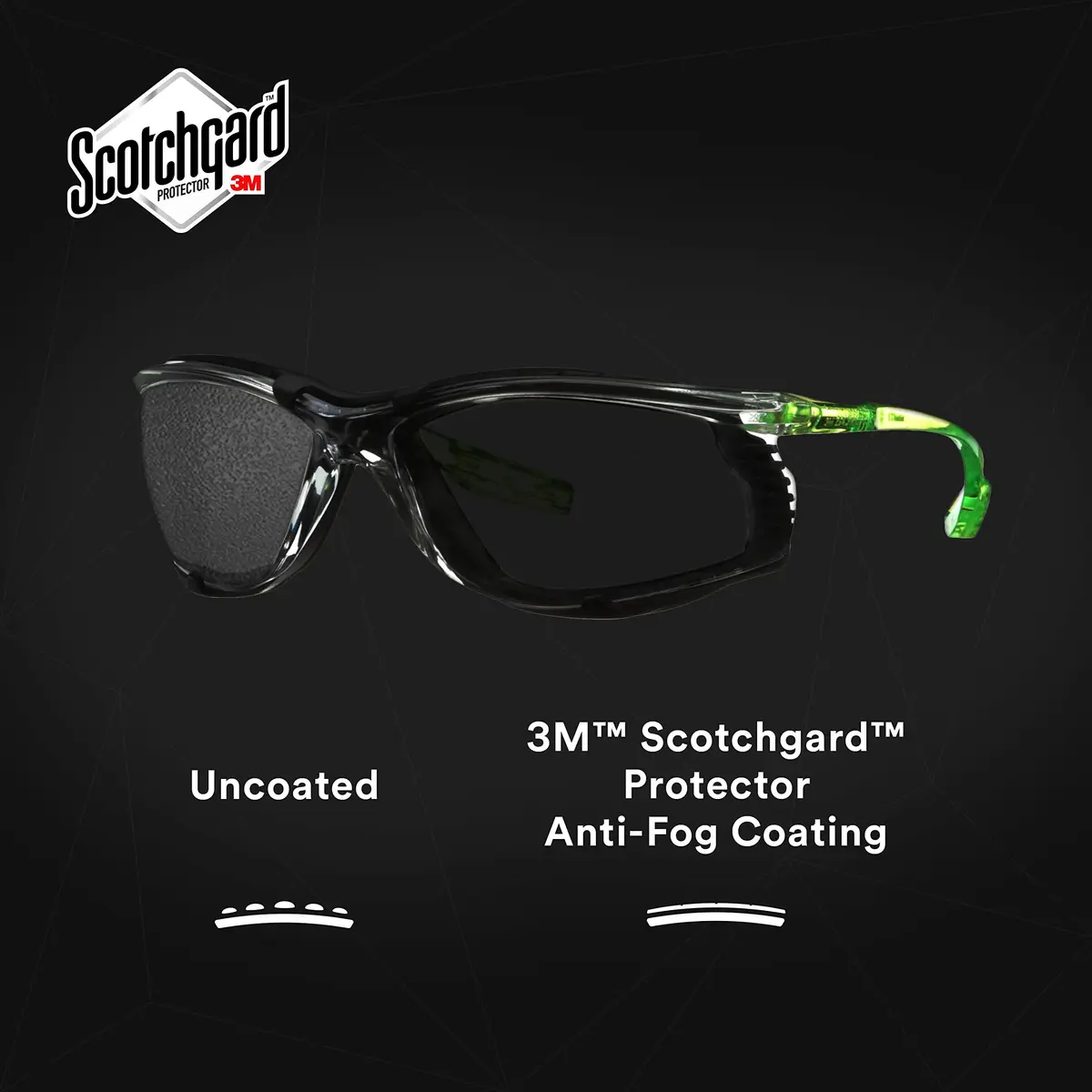 3M Solus CCS Safety Glasses with Anti-Fog Gasket and Gray Lens | 1 Pair (0.045 kg) - view 8